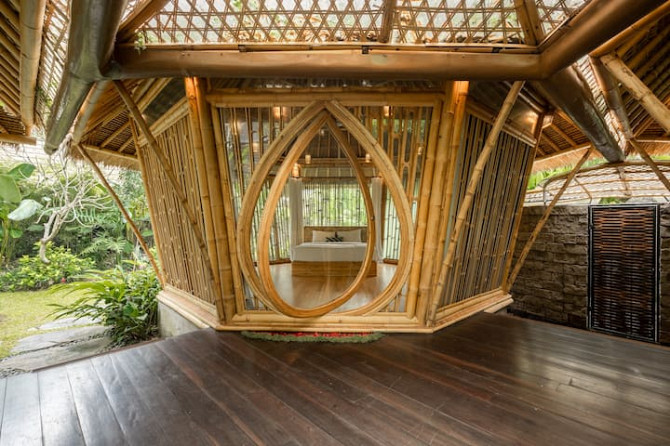 Pondok Indah 2bds Eco Bamboo House, Garden Denpasar - изображение 1