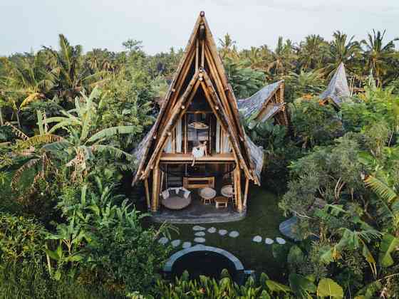 Балийский бамбуковый дом | Rescape Ubud - Resound Villa Ubud