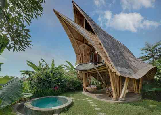 Балийский бамбуковый дом | Rescape Ubud - Resound Villa Ubud