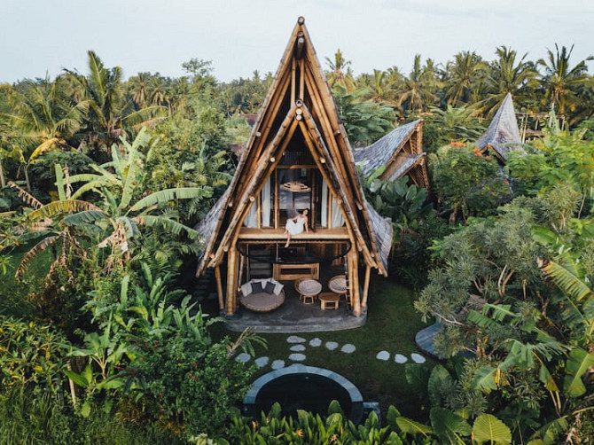 Балийский бамбуковый дом | Rescape Ubud - Resound Villa Ubud - изображение 3