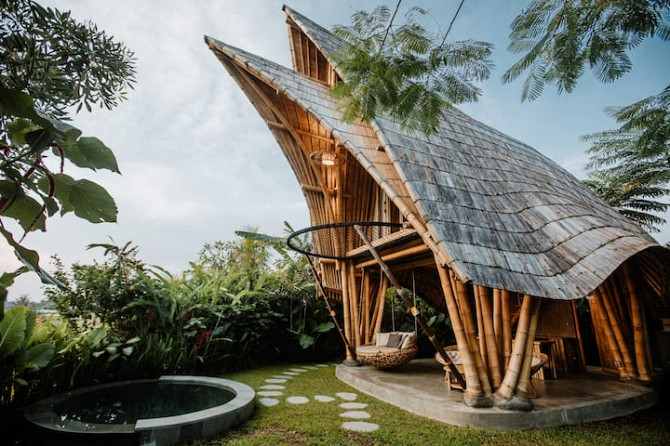 Балийский бамбуковый дом | Rescape Ubud - Resound Villa Ubud - изображение 1