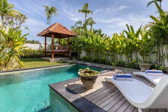 Роскошная вилла 1 BR с частным бассейном и видом на рисовое поле. Ubud