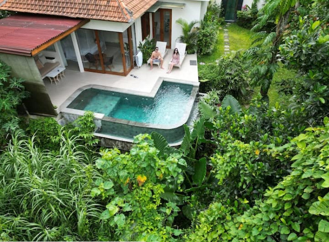 Новая частная вилла Luxe Villa D с видом на бассейн и юнгли. Ubud - изображение 2