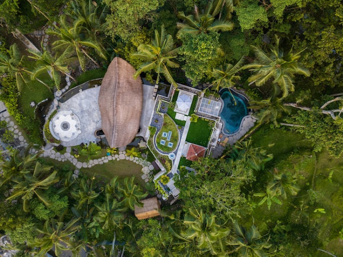 Вилла с 2 спальнями, бассейном и видом на джунгли. Ubud - изображение 6