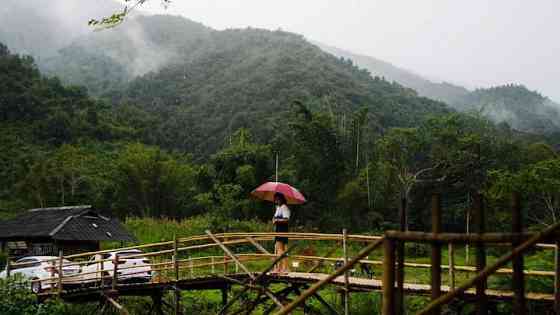 Imsuk Na Boklua (Canvas Tent near river view) Нан