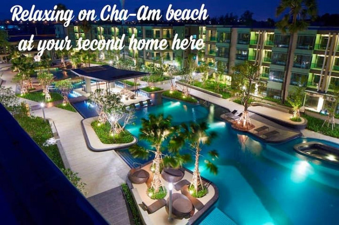 曼谷附近渡假勝地☆海邊住宿☆Wi-Fi☆Cha-am-Hua Hin Ча-ам - изображение 1