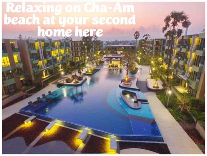 曼谷附近渡假勝地☆海邊住宿☆Wi-Fi☆Cha-am-Hua Hin Ча-ам - изображение 1