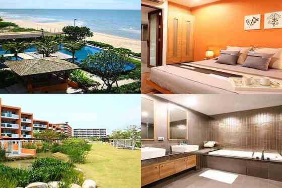 Baan ChaanTalay: частный кондоминиум Cozy Beachfront Condo Ча-ам