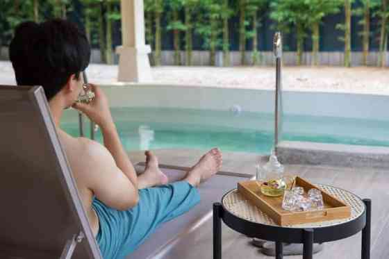 Горячий источник Onsen Mineral Salt Hot Spring Trang