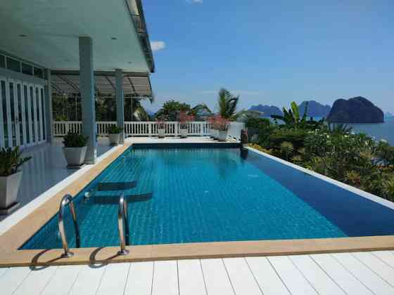 The Sunny Hill Pool Villa 240° Panoramic Sea Views Транг