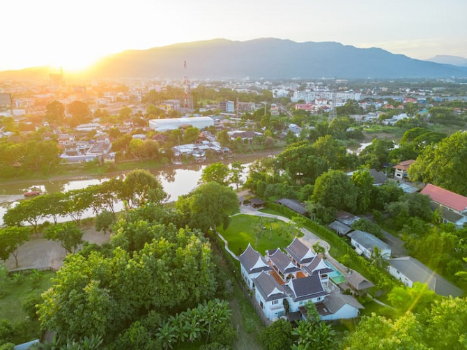 Частная вилла Phi: роскошная тайская вилла с видом на реку и бассейном Chiang Mai - photo 4