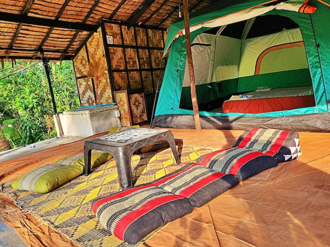 Бунгало Lagoon Family Tent с патио Ranong - photo 2