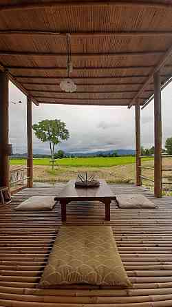 Suan Saek Saek Bamboo House (family room) San Pa Tong