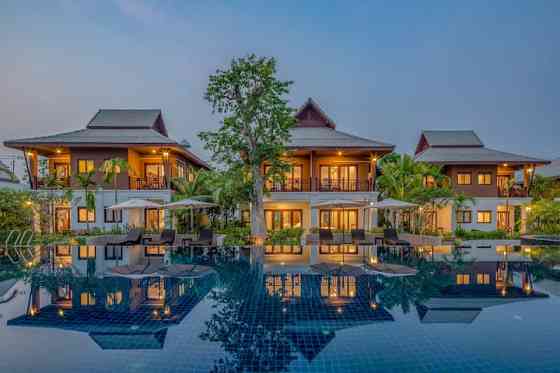 & 3 спальни с кроватью размера «queen-size» и балконом Chiang Mai Pool Resort Super Large Swimming P Hang Dong