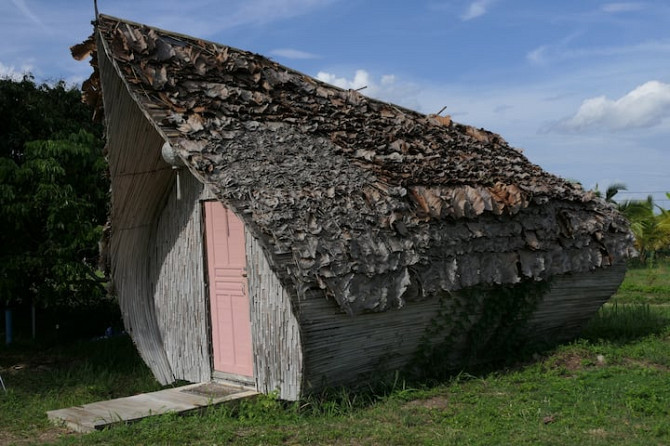 Восхитительная бамбуковая хижина с 1 спальней и бассейном. Hang Dong - photo 1