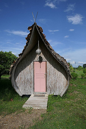 Восхитительная бамбуковая хижина с 1 спальней и бассейном. Hang Dong - photo 2