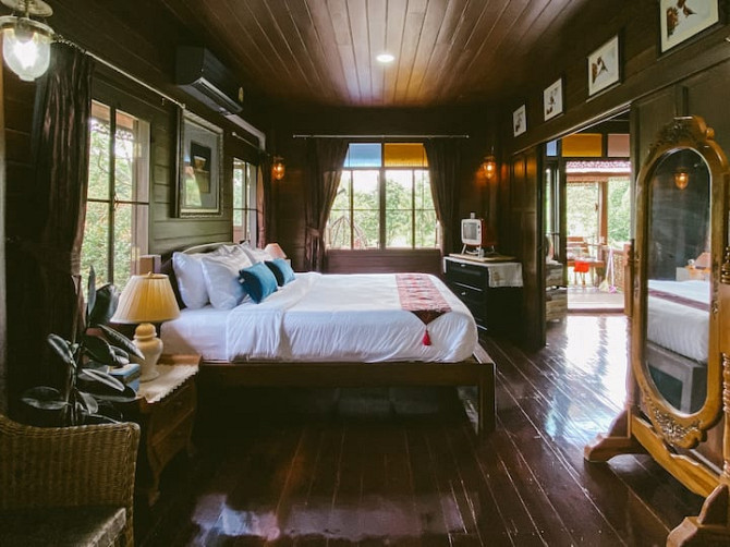 Традиционная деревянная вилла I Rommai Villa 3 Chiang Rai - photo 4