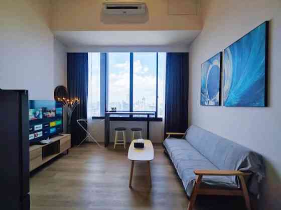 Новинка! s87 # BTS On Nut/Duplex Loft/City View/Pool Phra Pradaeng