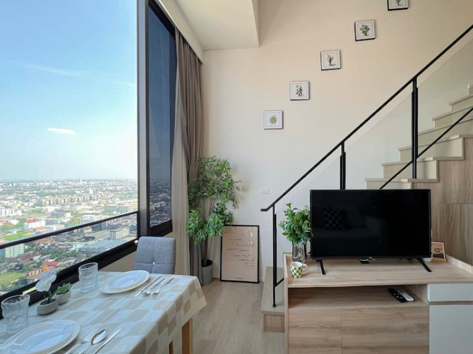 1BR-Loft duplex-Sky garden-BTS OnNut 500m-Gym-Pool Phra Pradaeng - изображение 6