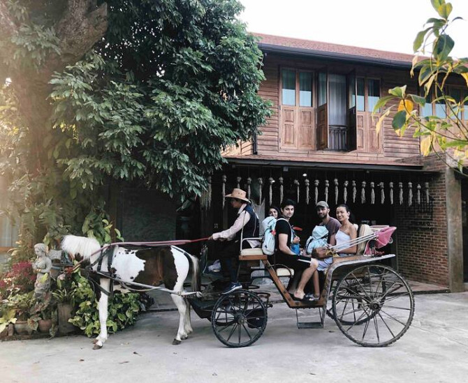 Tha Ma-O Bou-Teak homestay in Lampang old town Lampang - photo 5