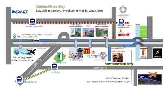 Натча Плейс Рангсит Донмуанг Ban Bang Kadi Pathum Thani