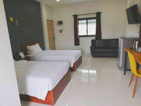 DD Modern House  Twin Bedded Room Surat Thani