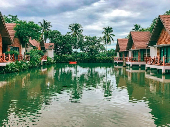 Курорт в сельской местности Суфанбури недалеко от Бангкокки Suphan Buri - photo 2