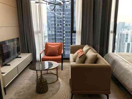 Rama9 Luxury Condo/Free Sky Pool/Gym/wifi/Luxury/Near BTS/Downstairs Fruit Xishi Night Market Bangkok