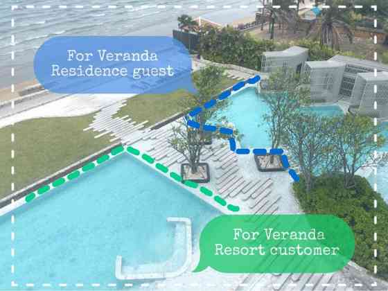 Veranda Residence pattaya 1 Bed Room вид на море Паттайя