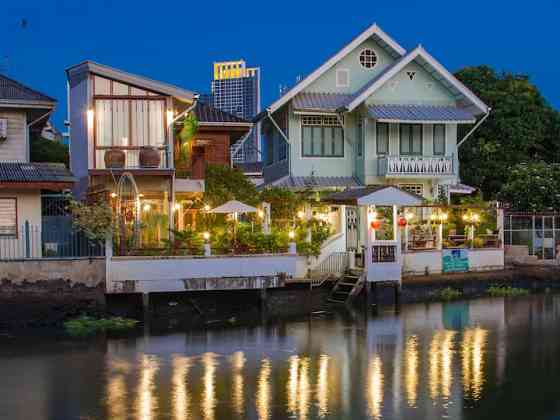 антикварный колониальный Luang Prasit Canal Home Nr BTS Bangkok