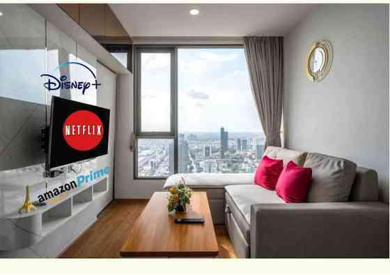 Luxuary Skyview, Kingbed, быстрый Wi-Fi+PocketWiFi Bangkok