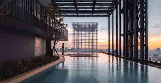 Super Luxury Sky Sky Twin Pool Gym + Walk BTS Airport Rail Link/Siam Business District/King Power Du Bangkok