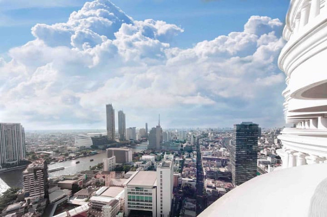 Роскошный номер High-Fl с видом и 3 минуты до Skytrain Bangkok - photo 2