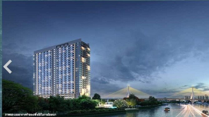 Кондоминиум Riverside, новый, чистый, спокойный, Wi-Fi, кухня. Phra Pradaeng - изображение 4