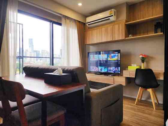 A8/Silom/Downtown Bangkok/Cozy 1LDK/бесплатный бассейн + тренажерный зал/вид на город. Бангкок