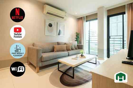 2BR-Center Sathorn-Near BTS/BRT-Free Weekly Clean Бангкок