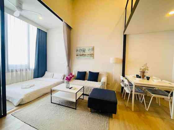 S8 Near BTS Sukhumvit onnut 2 Bed Loft Premium Condo Duplex 4ppl Phra Pradaeng