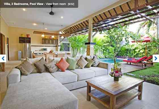 -СКИДКА 35%: частная вилла 2BR Tropical Beach Villa. Kuta