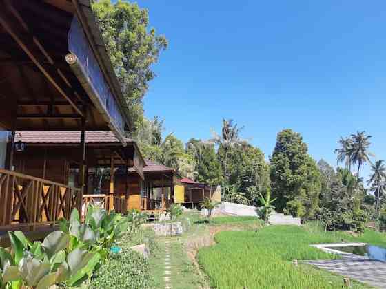 Коттедж Bali De Pardis Cottage с безумным рисовым полем Banjar