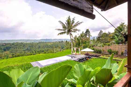 Коттедж Bali De Pardis Cottage с безумным рисовым полем Banjar