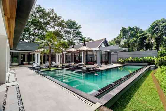 PROMO 5BR Waterfall Villa с видом на джунгли Ubud