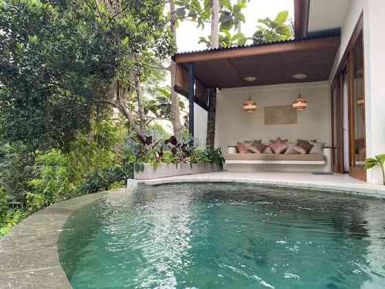 Новая вилла Luxe Villa C, вид на бассейн/джунгли/многое другое. Ubud