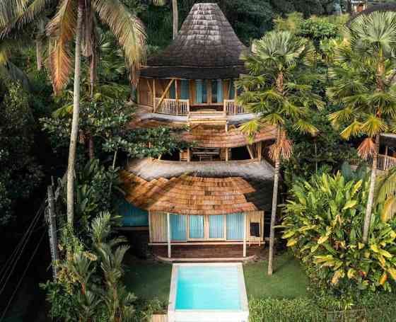 Вилла Six-Bamboo Villa in Eco Six Bali Resort Ubud