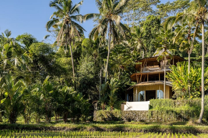 Вилла Six-Bamboo Villa in Eco Six Bali Resort Ubud - изображение 3