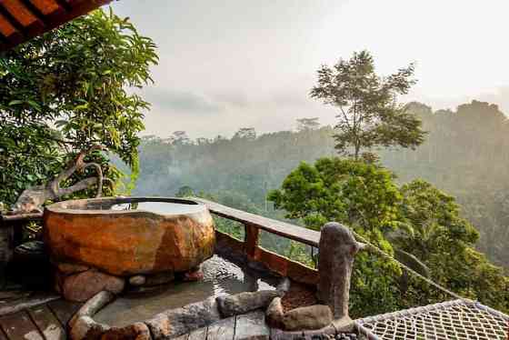 НОВИНКА|Потрясающие пейзажи, 1 частный дом с ванной . Ubud