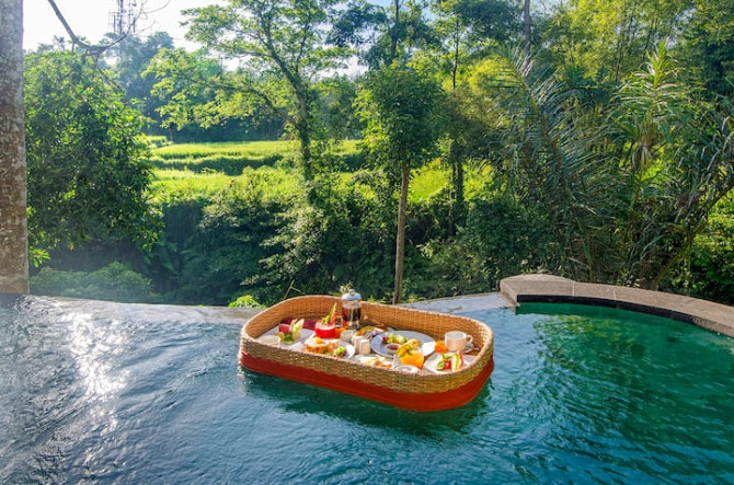 #3# Красивая балийская вилла с собственным бассейном Ubud - изображение 6