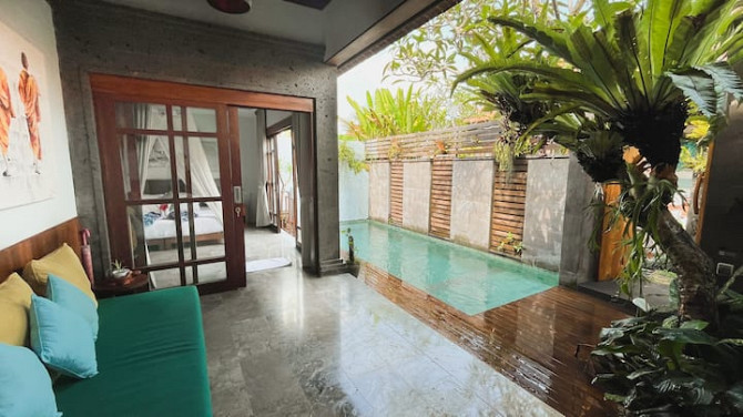 Роскошная вилла 1BR с бассейном рядом с центром Убуда. Ubud - изображение 2