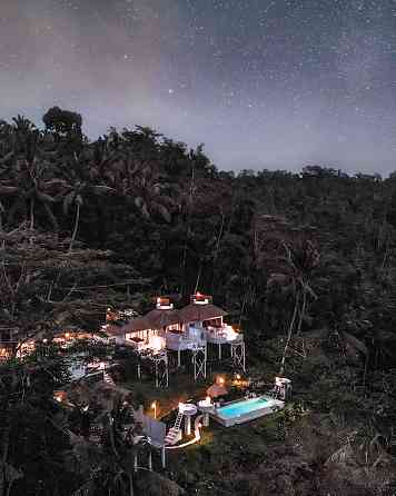 Бунгало Sky Bungalow с бесплатным ужином(только для взрослых) Ubud