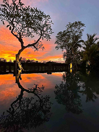 Романтическая вилла на закате в Убуде с собственным бассейном Ubud - изображение 2